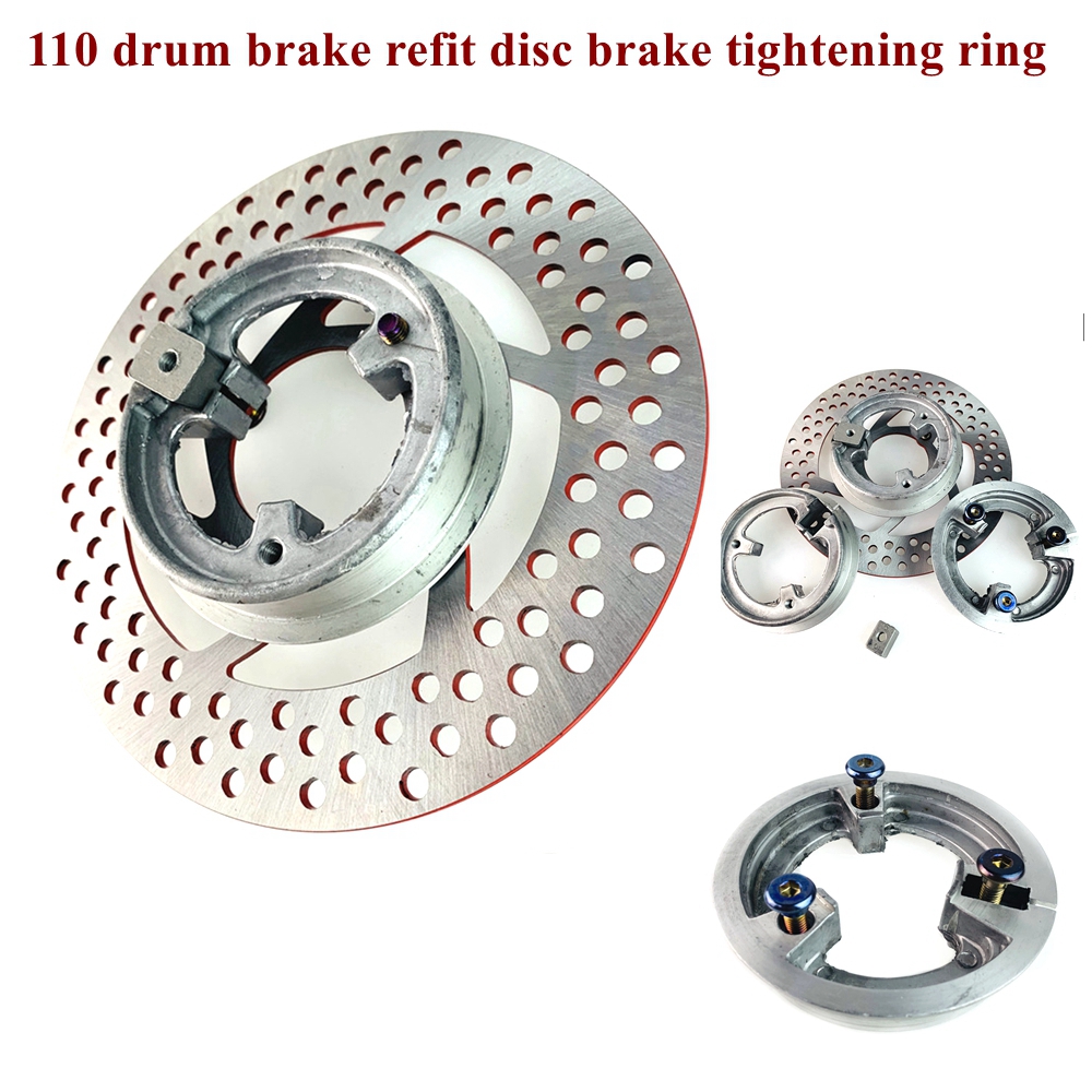 Brake Disc Motorcycle - Motorfiets Trommelrem/Schijfrem Converteren Bevestigingsring Voor E-scooter