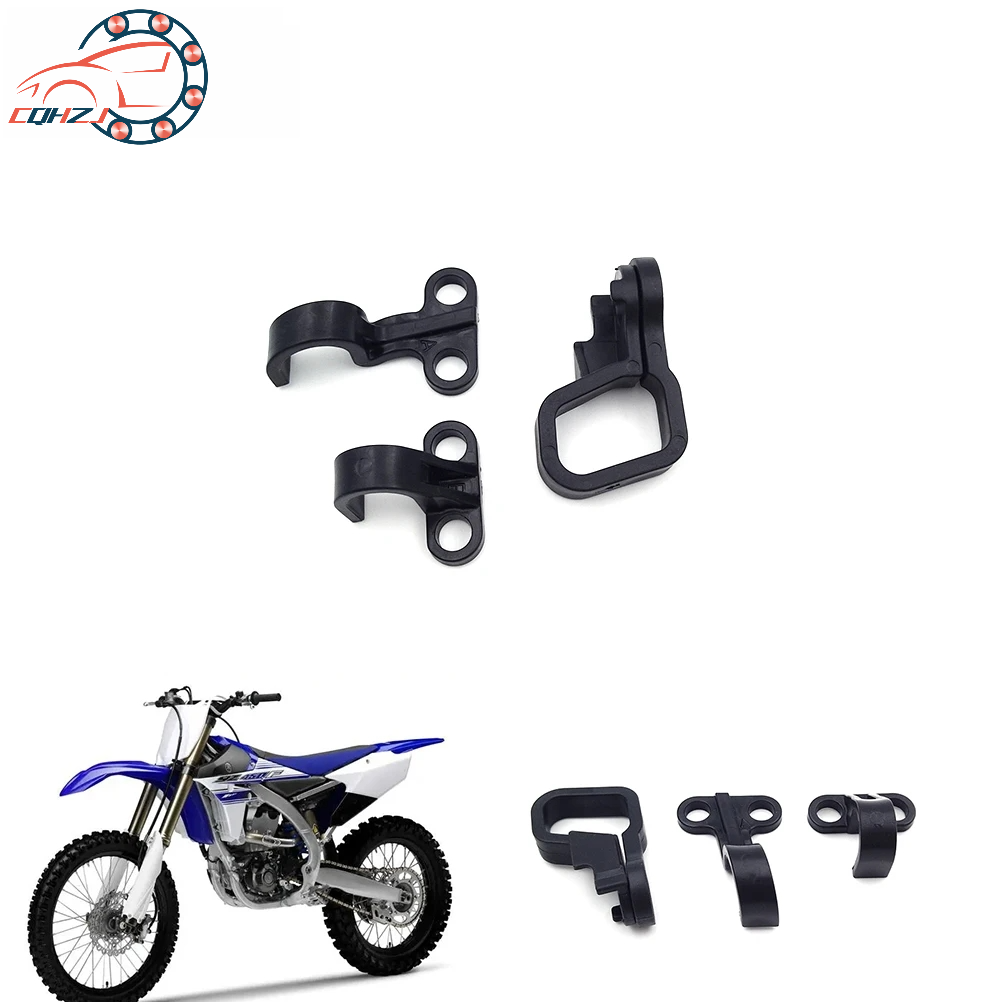 Motorcycle Brake Cable - CQHZJ Motorfiets Voor- en Achterremkabel Klemgeleider
