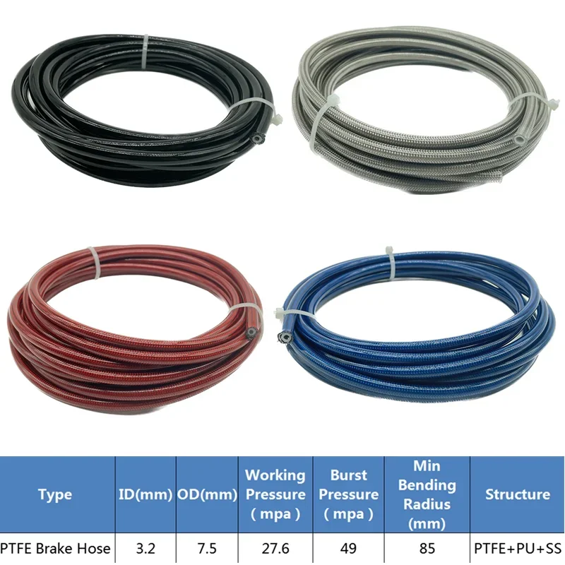 4M AN3 Motorfiets Gevlochten R - Brake Line Motorcycle recensie en prijs