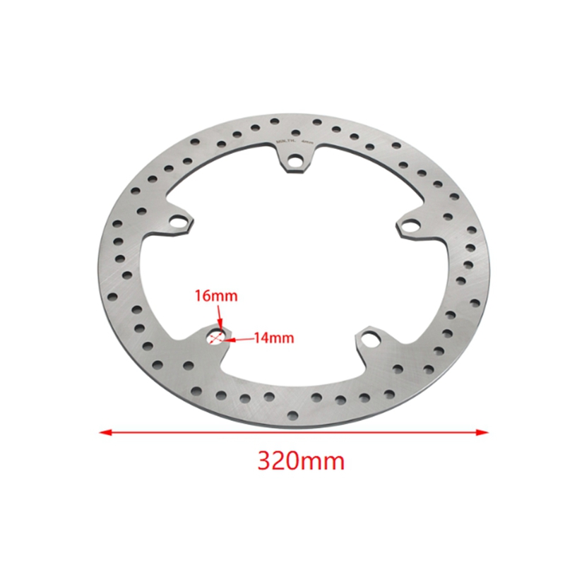 Superaanbieding: 320mm voorrem - Brake Rotor recensie en prijs